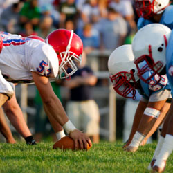 Image d'un match de football | Image of a football match