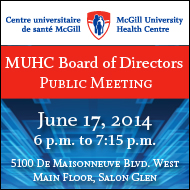 MUHC Board of Directors Public Meeting