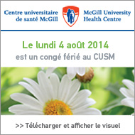 Reminder: Monday, August 4, 2014 is a holiday at the MUHC