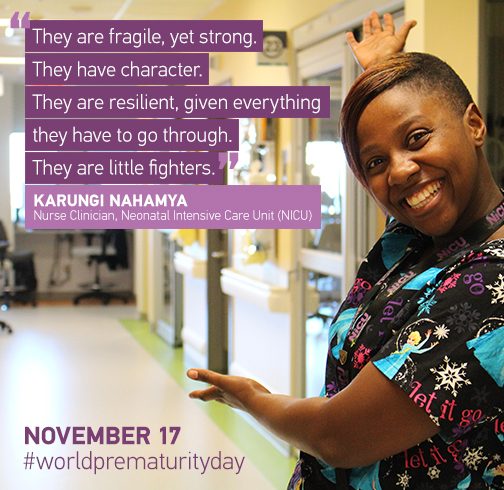 November 17th marks World Prematurity Day