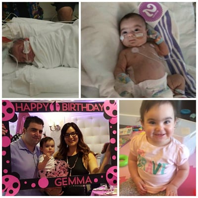 Baby Gemma thrives thanks to a life-altering kidney surgery