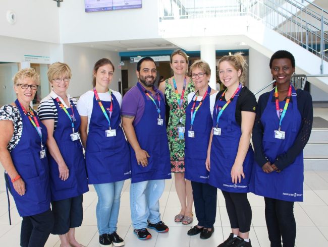 New uniforms for Montreal Children’s Hospital Volunteers