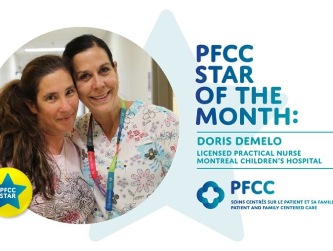 PFCC Star of the month: Doris DeMelo, Licensed Practical Nurse