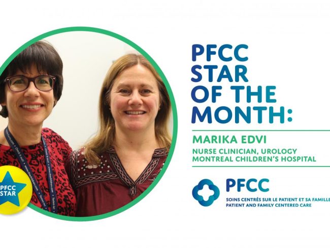 PFCC Star of the Month: Marika Edvi, Nurse Clinician, Urology