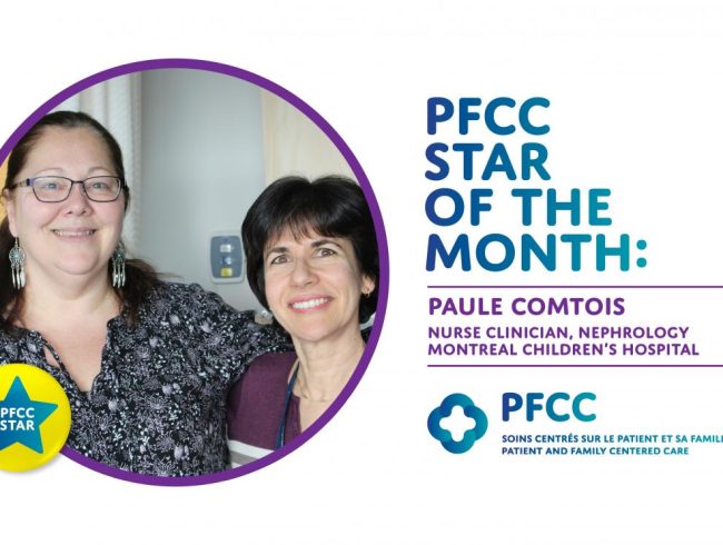 PFCC Star of the Month: Paule Comtois, Nurse Clinician, Nephrology