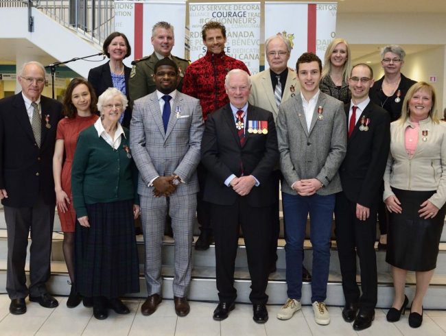 Congratulations to P.K. Subban and our two volunteers for their honours