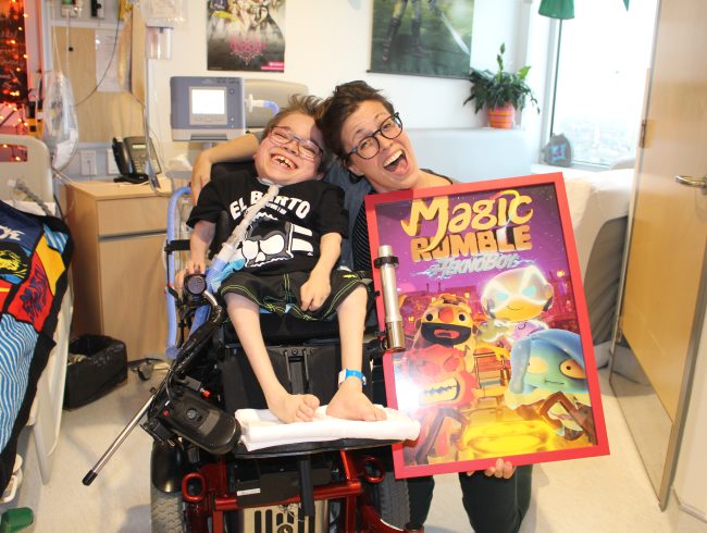 Video game created for MCH patient