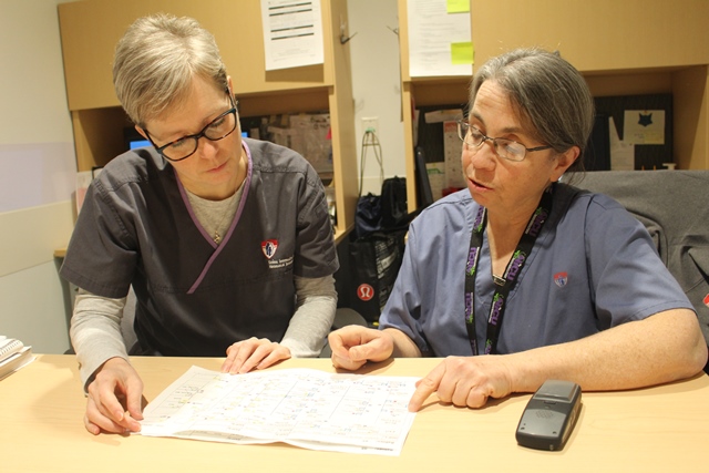 A day in the life of . . . two lactation consultants