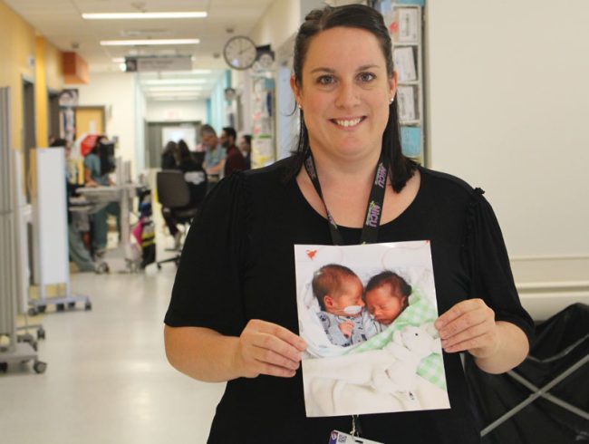 From bedside nurse to mom in the NICU