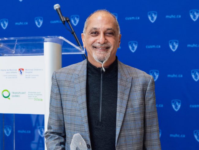 Grand Prix de Transplant Québec : A Montreal Children’s Hospital recognized leader in organ donation