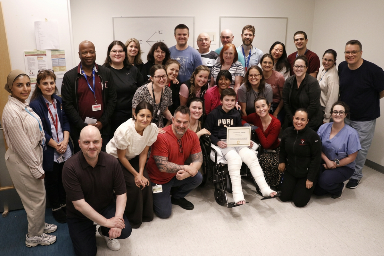 Arnaud: five months of courage, care… and hope